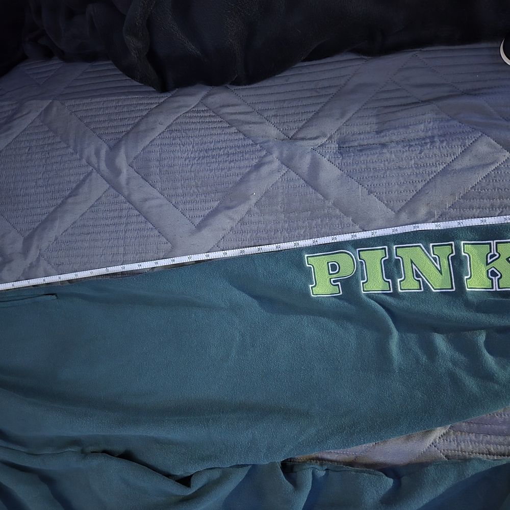 PINK Victoria's Secret Dark Green Sweats